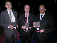 Tres Homenajeados Gala de kárate 2012