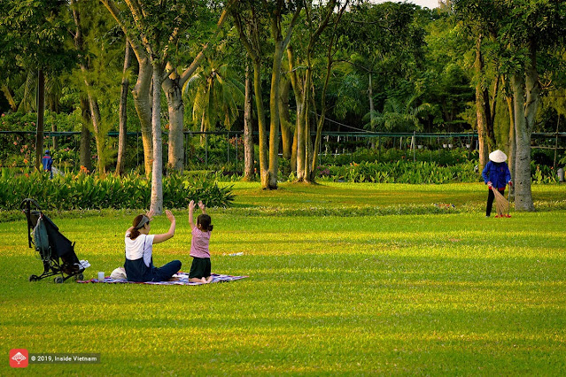 Những con đường rộng rãi, yên tĩnh và điểm thư giãn Quận 7 cuối tuần