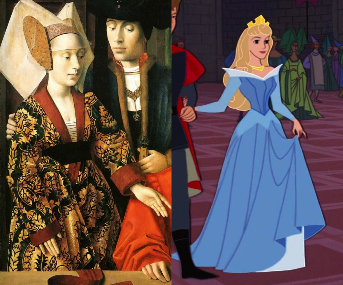 That's Good Spam: Disney Princess Historical Costume Influences: Aurora  (The Sleeping Beauty)