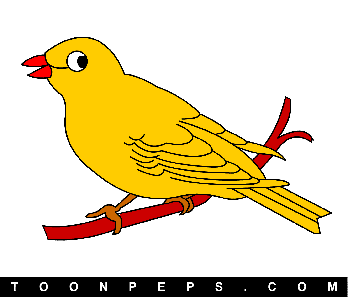 yellow bird clipart - photo #42