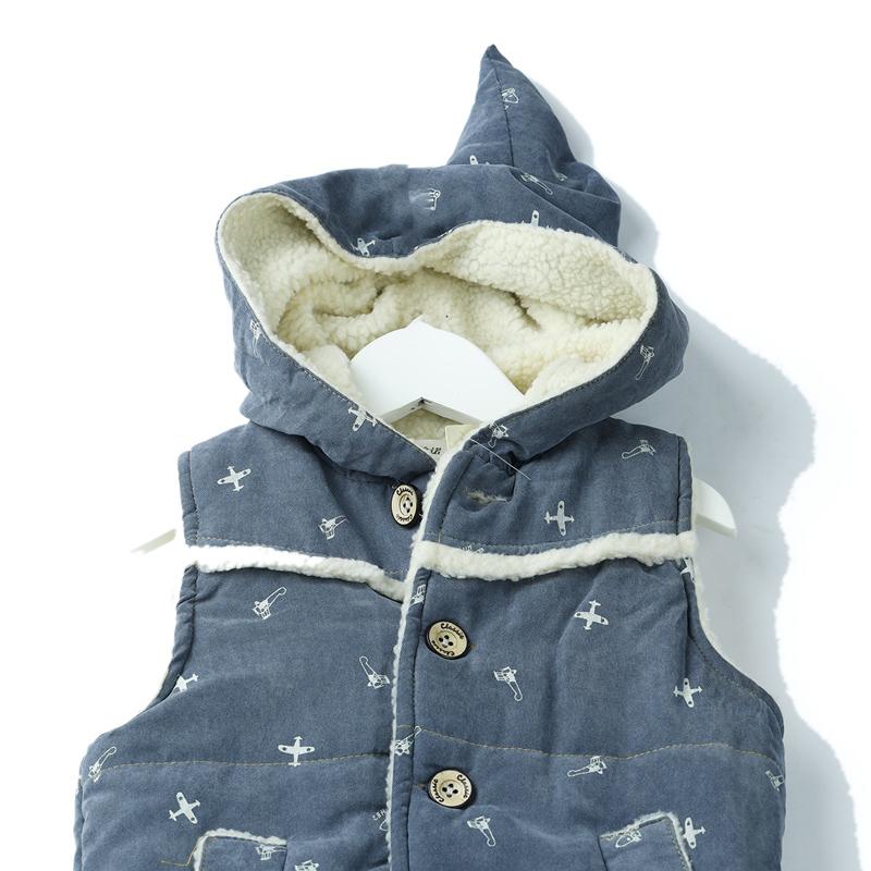 Áo Ghilê Trẻ Em Bông Sát Nách In Hoạt Hình - BELDINO 158315 6 7 118