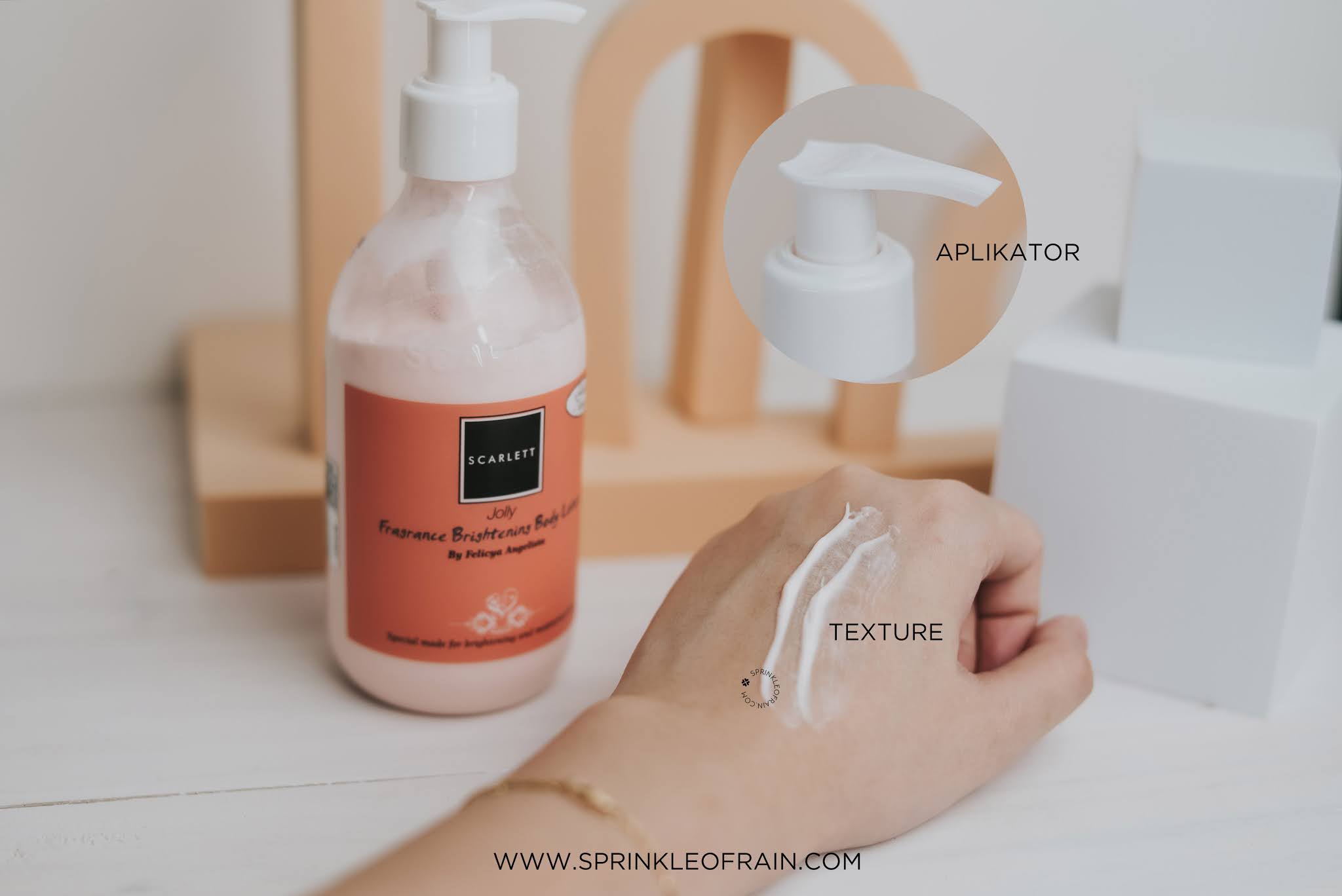 [REVIEW] Scarlett Whitening Body Lotion Jolly Sprinkle of Rain