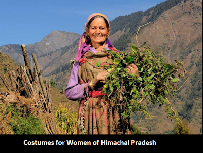 Costumes for Women of Himachal Pradesh