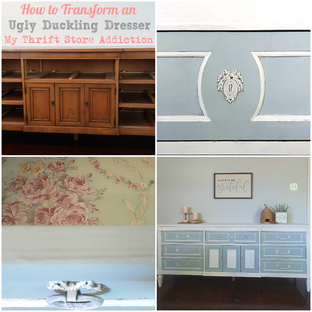 painted furniture makeover 