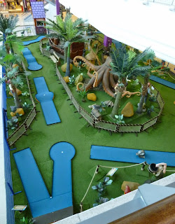 Pirate Mini Golf at the Galleria Shopping Centre in Hatfield