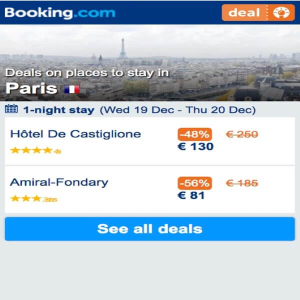 Booking Finder Offers