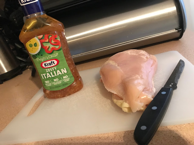 Two Ingredient Grilled Chicken