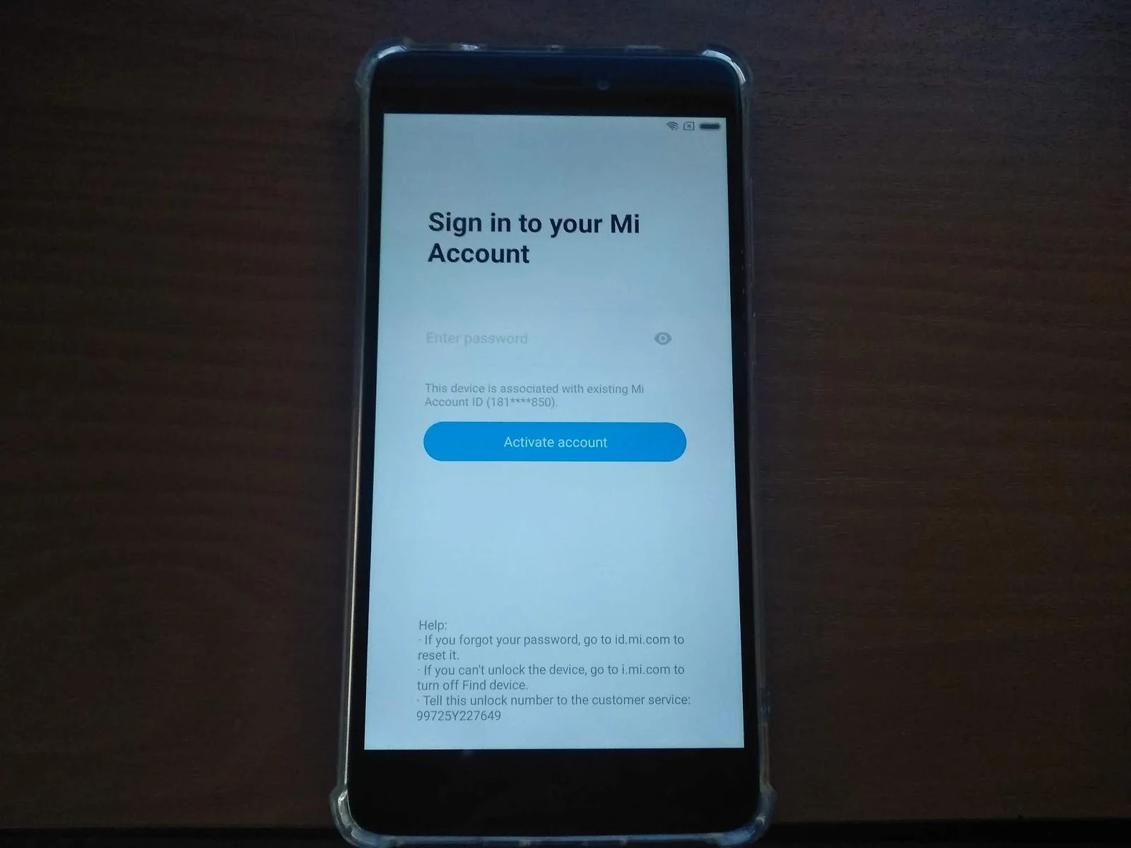 Bypass Mi Account Xiaomi Redmi Note 4X Mido