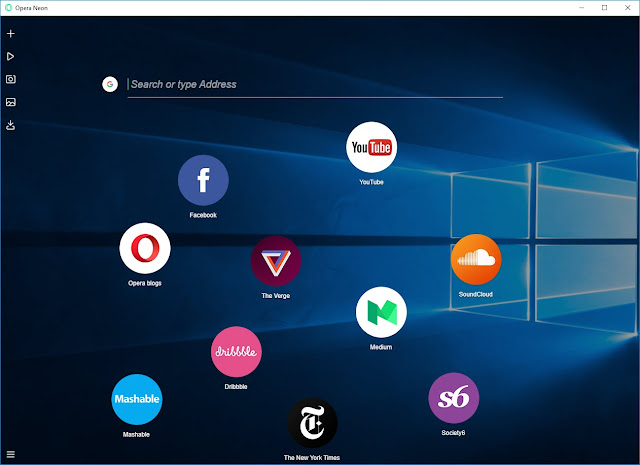 Opera Neon Browser