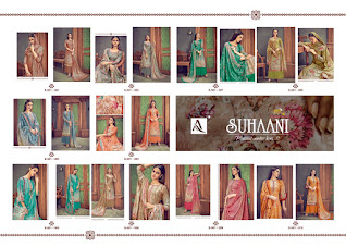 alok Suits Suhaani Pashmina Suits Collection