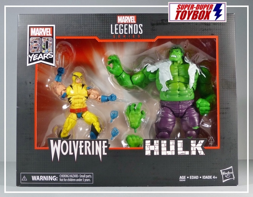 hulk wolverine two pack