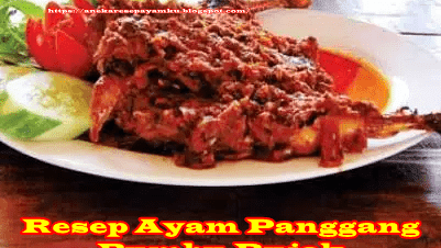 Resep Ayam Panggang Bumbu Rujak Asli Jawa Timur