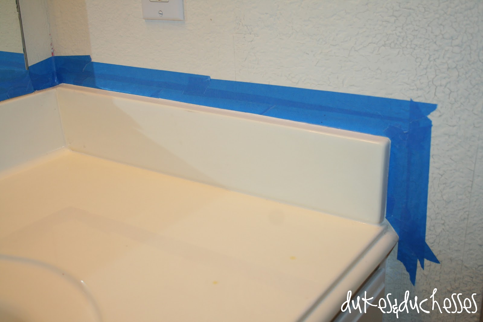 How To Paint Over White Normal Countertops Vanity Tops To