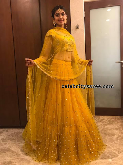 Praneetha in Mrunalini Rao - Saree Blouse Patterns