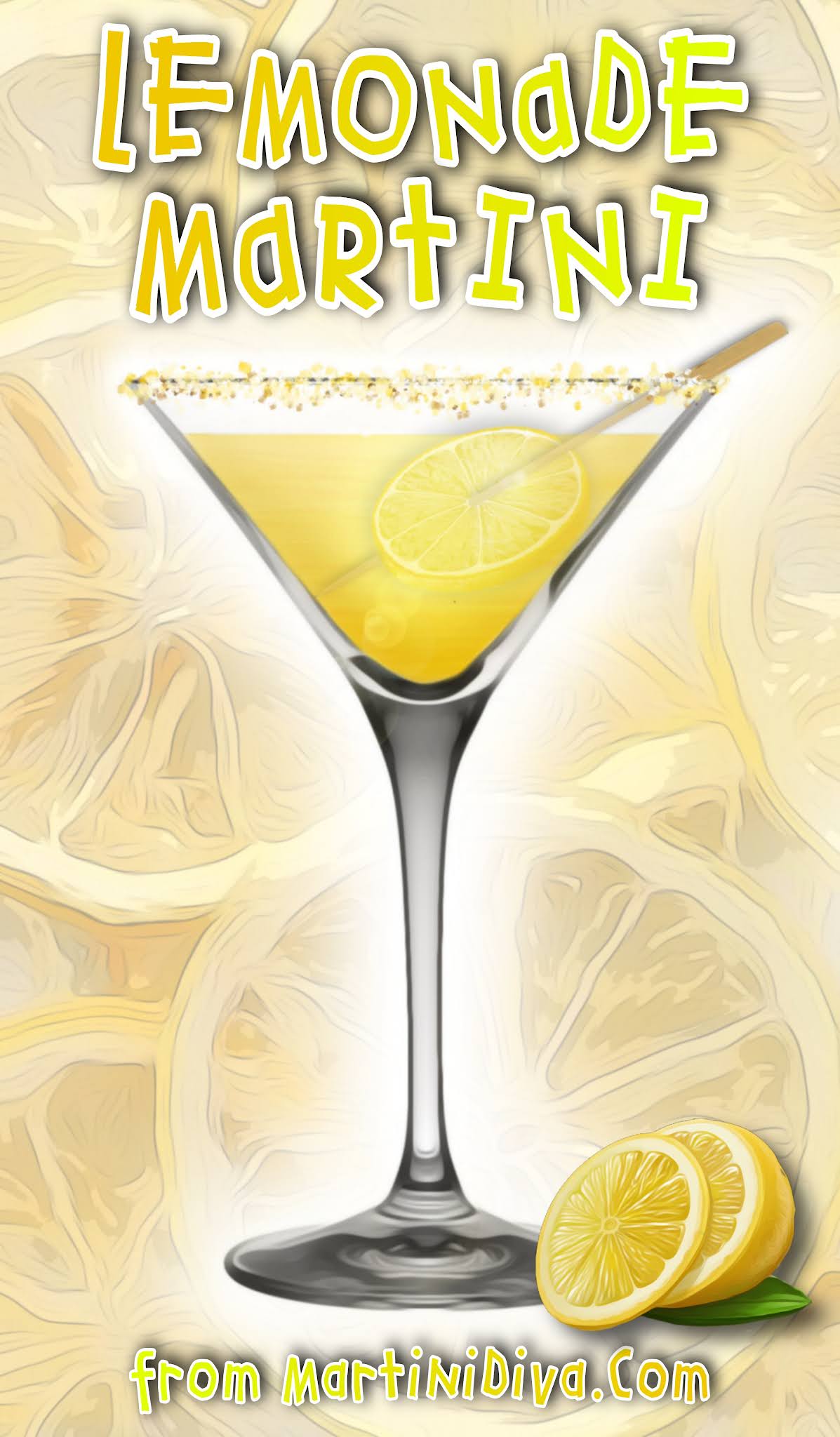 The MARTINI DIVA LEMONADE MARTINI Cocktail Recipe
