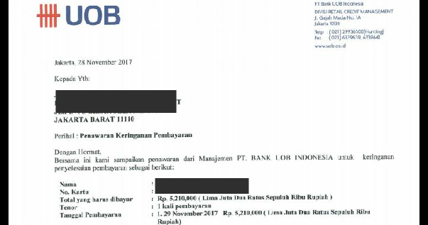 Surat Pernyataan Pelunasan Kartu Kredit Contoh Surat Surat Pernyataan Pelunasan Kartu Kredit Contoh Surat
