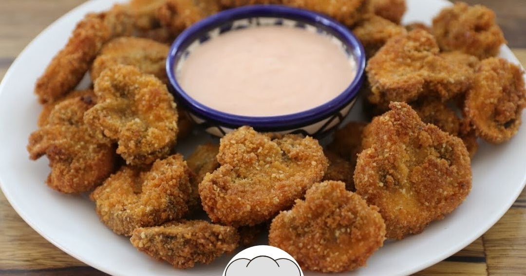 Vegan Food Crunchy Fried Mushrooms Recipe (Breaded Mushrooms) Food World