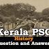Kerala PSC History Question and Answers - 23