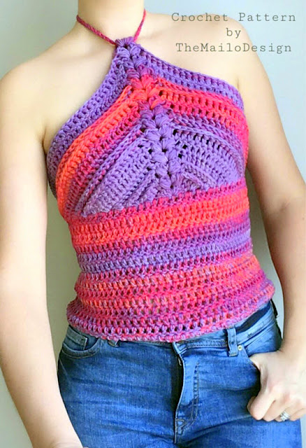 tank top sleeveless shirt crochet pattern