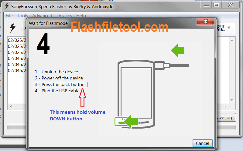 flash sony xperia via Androxyde