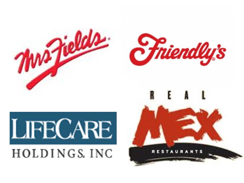 PEU Report Carlyle's LifeCare & Mrs. Fields Meet Real Mex & Friendly's