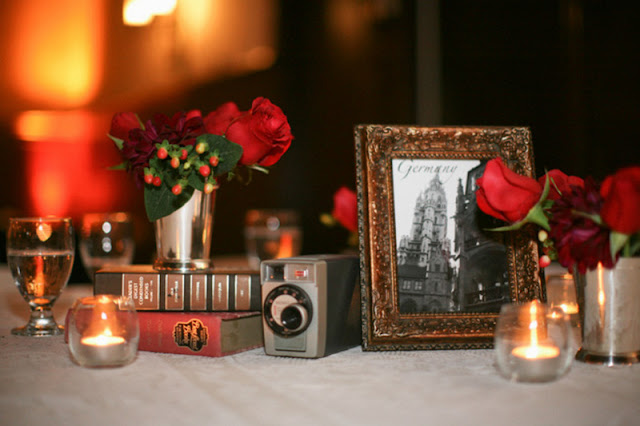 vintage travel-inspired wedding by Troy Grover Photography