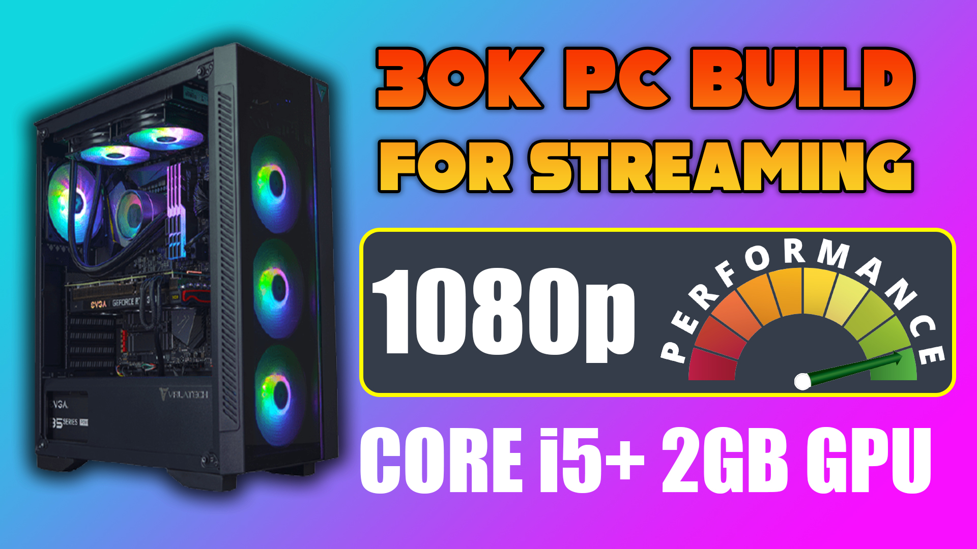 Costume Gaming Pc Build 30K for Small Bedroom