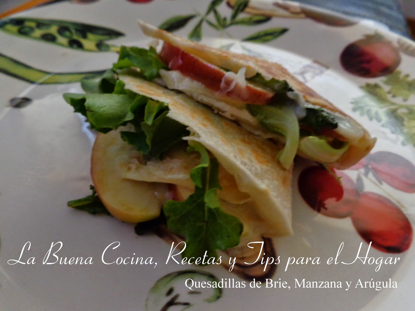 La Buena Cocina, Recetas y Tips para el Hogar Quesadillas de Queso