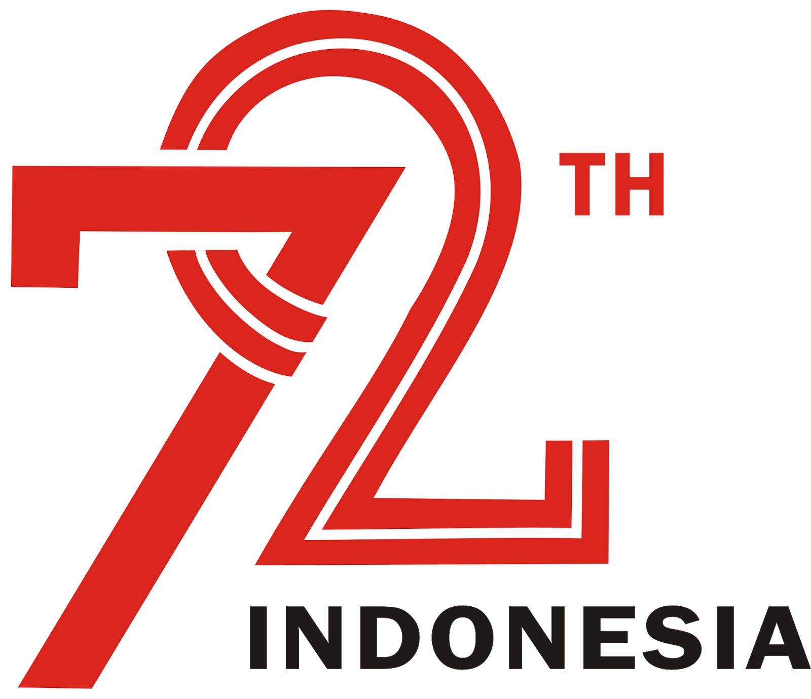 72 th Indonesia Merdeka Background PNG