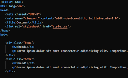 Now 6 class student learn html