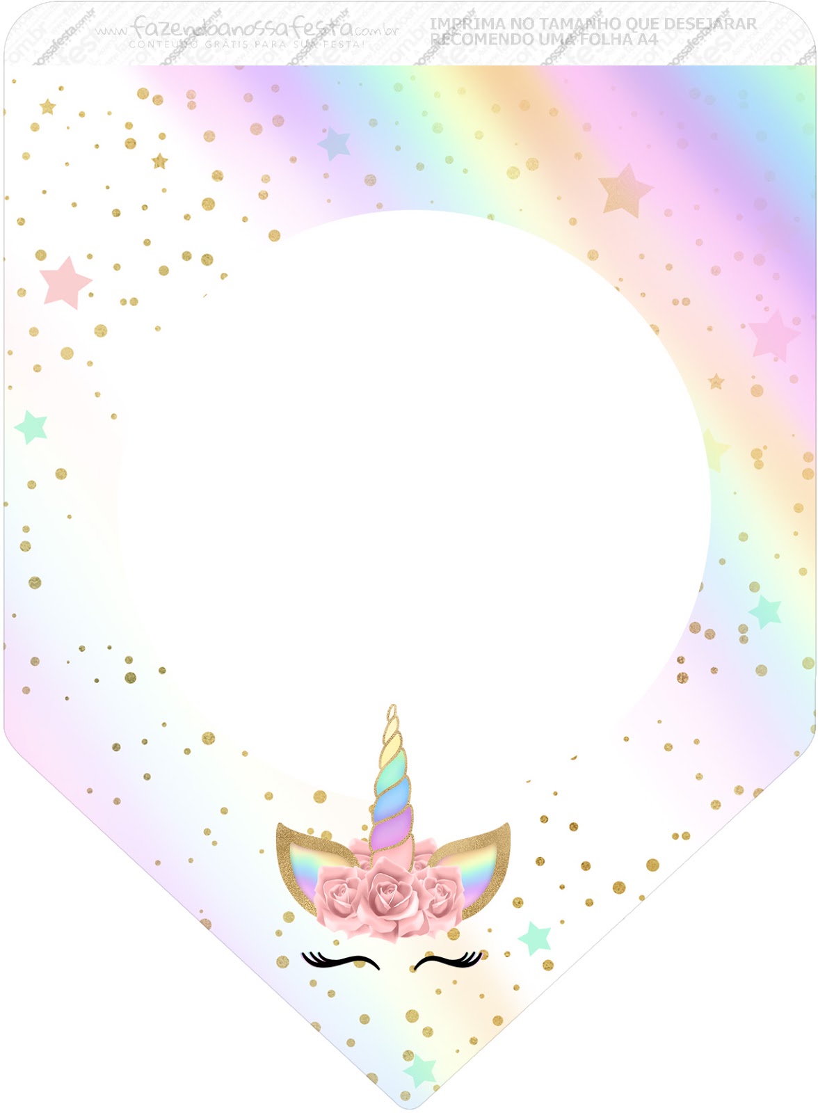 Newest For Free Printable Unicorn Banner Template - Laily Azez