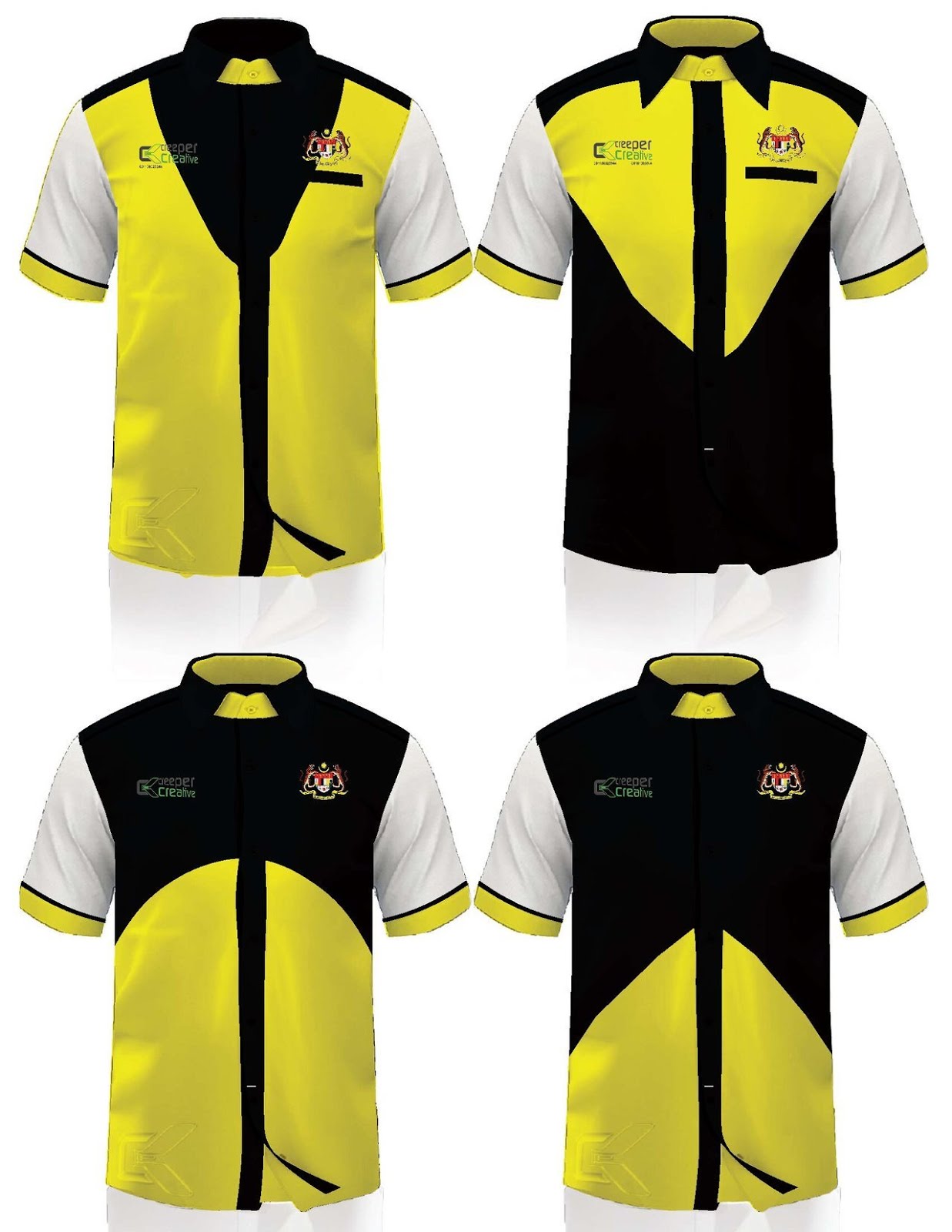 Corporate Shirt Yellow-58