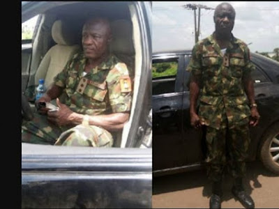 Fake Soldier Arrested In Jebba During Osinbajo’s Inspection Of Collapsed Bridge (Photos)