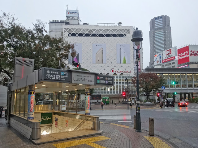 東急電鉄渋谷駅,神南口,地下入口〈著作権フリー無料画像〉Free Stock Photos