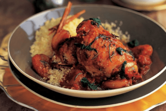Spicy Chicken Tagine With Apricots, Rosemary,Recipe of the week: Spicy Chicken Tagine With Apricots,Chicken Tagine with Apricots and Almonds recipe