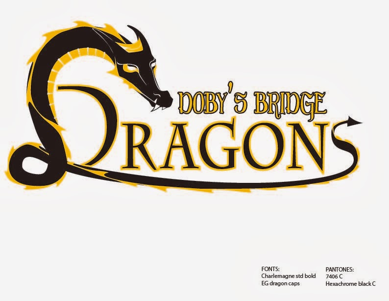 Digital Art & Design Doby's Bridge Dragon Mascot Designs