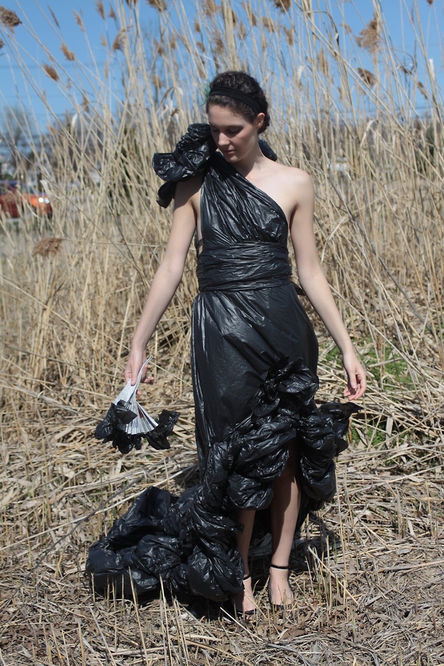Does Wearing A Garbage Bag Burn Fat thebigfront: Garbage Bag Dresses