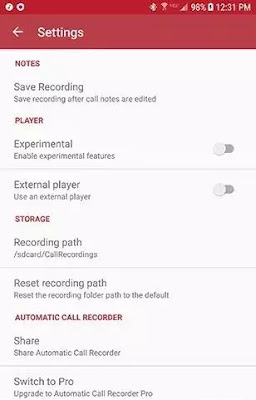 Cara Otomatis Merekam Semua Panggilan di Android-5