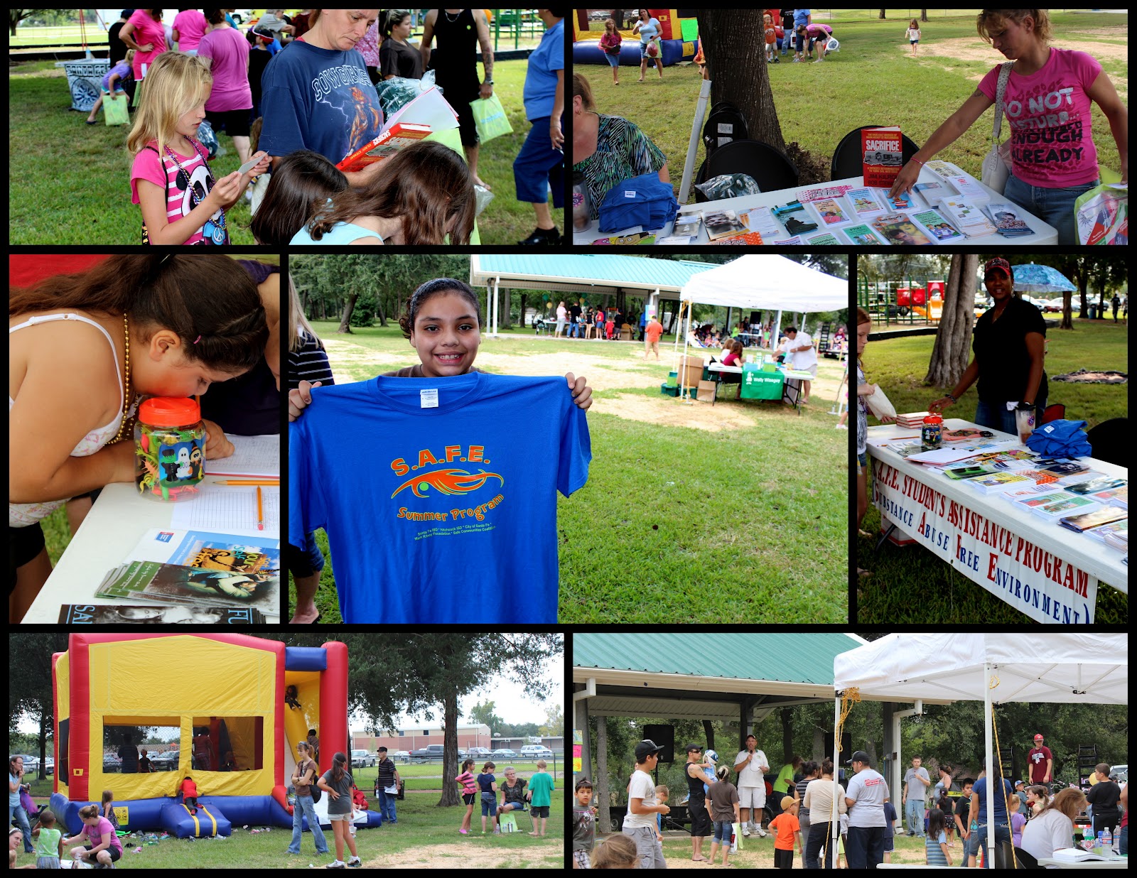 Safe Communities Coalition The S.A.F.E. Program gives away shirts and