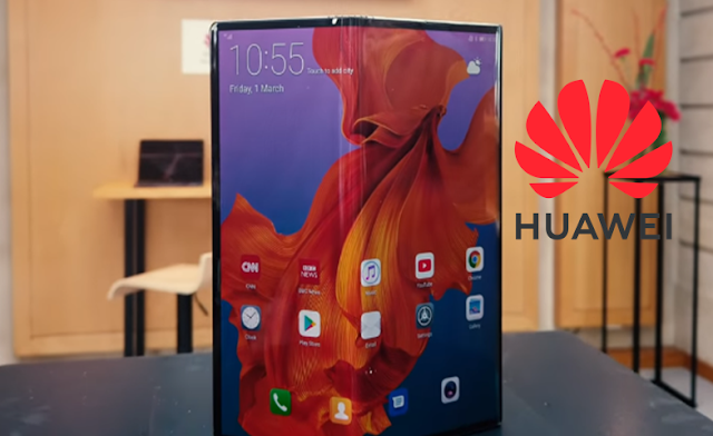 Huawei ستطلق  هاتفها الذكي Mate X القابل للطي  باستخدام Android