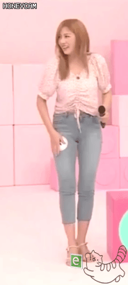 에이핑크 오하영 청바지 태....청치마