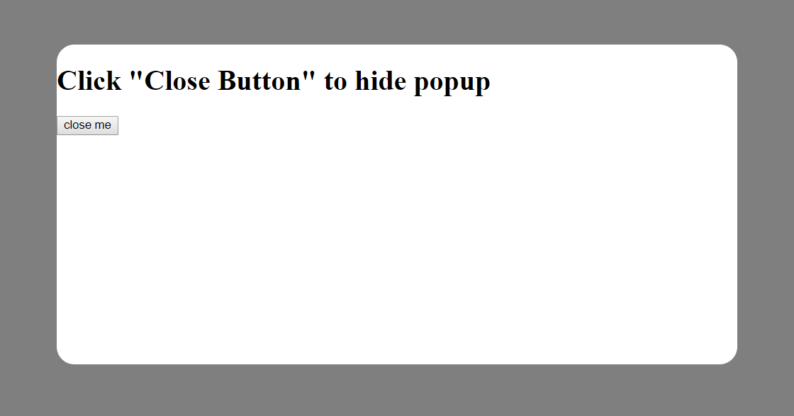 Hide button. Popup folium. react popup. click button react. close-popup оформление.
