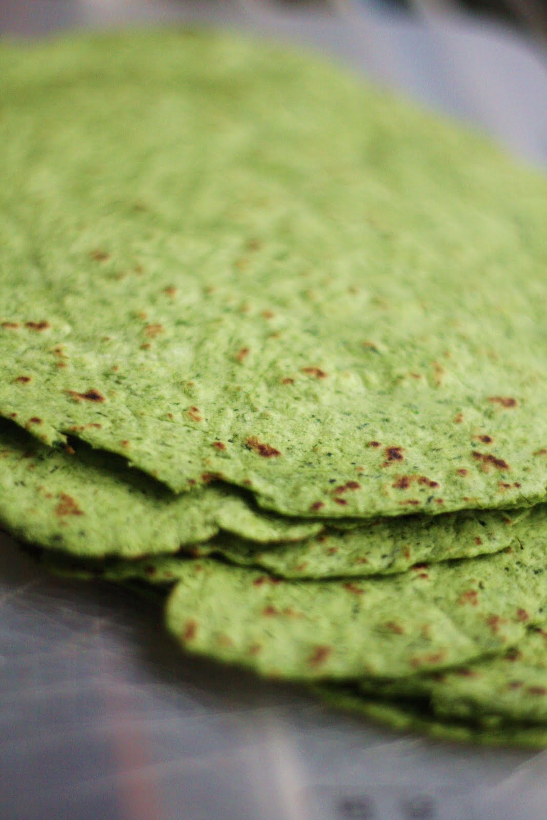 ovenless chef: Spinach Tortillas