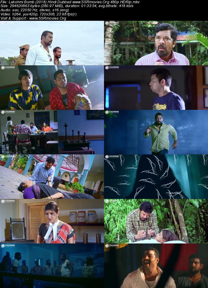 Lakshmi Bomb (2018) Hindi Dubbed 480p HDRip