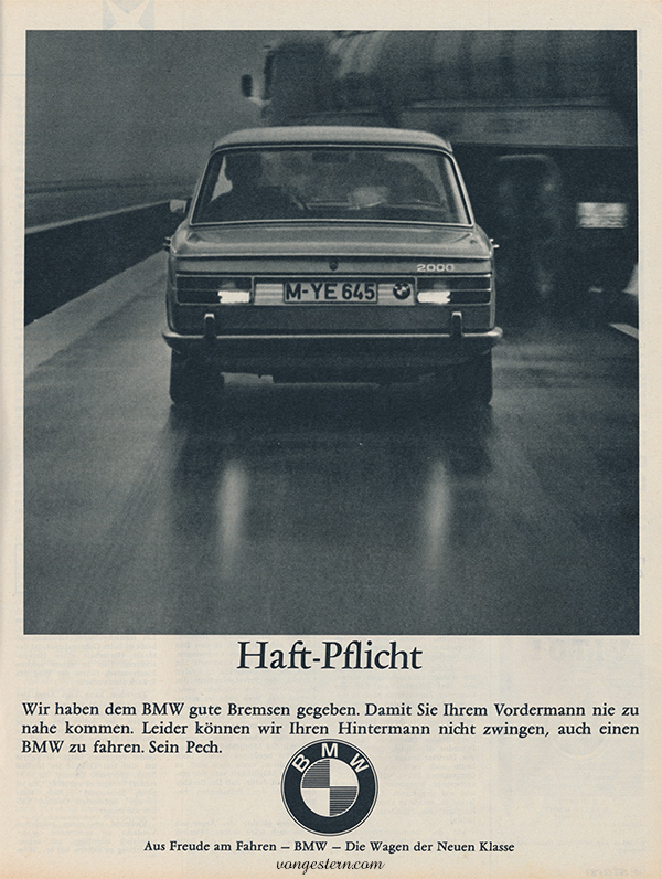 Vongestern Blog Bmw