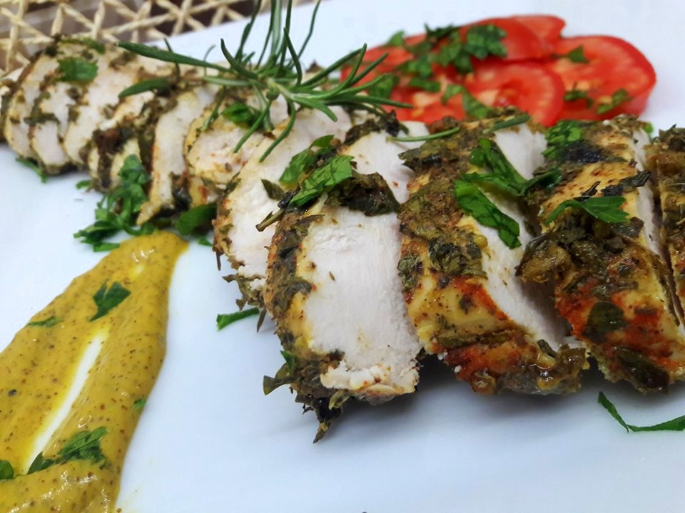 BAHARATLI SOĞUK TAVUK GÖĞSÜ TARİFİ GÜLO ANNE MUTFAKTA