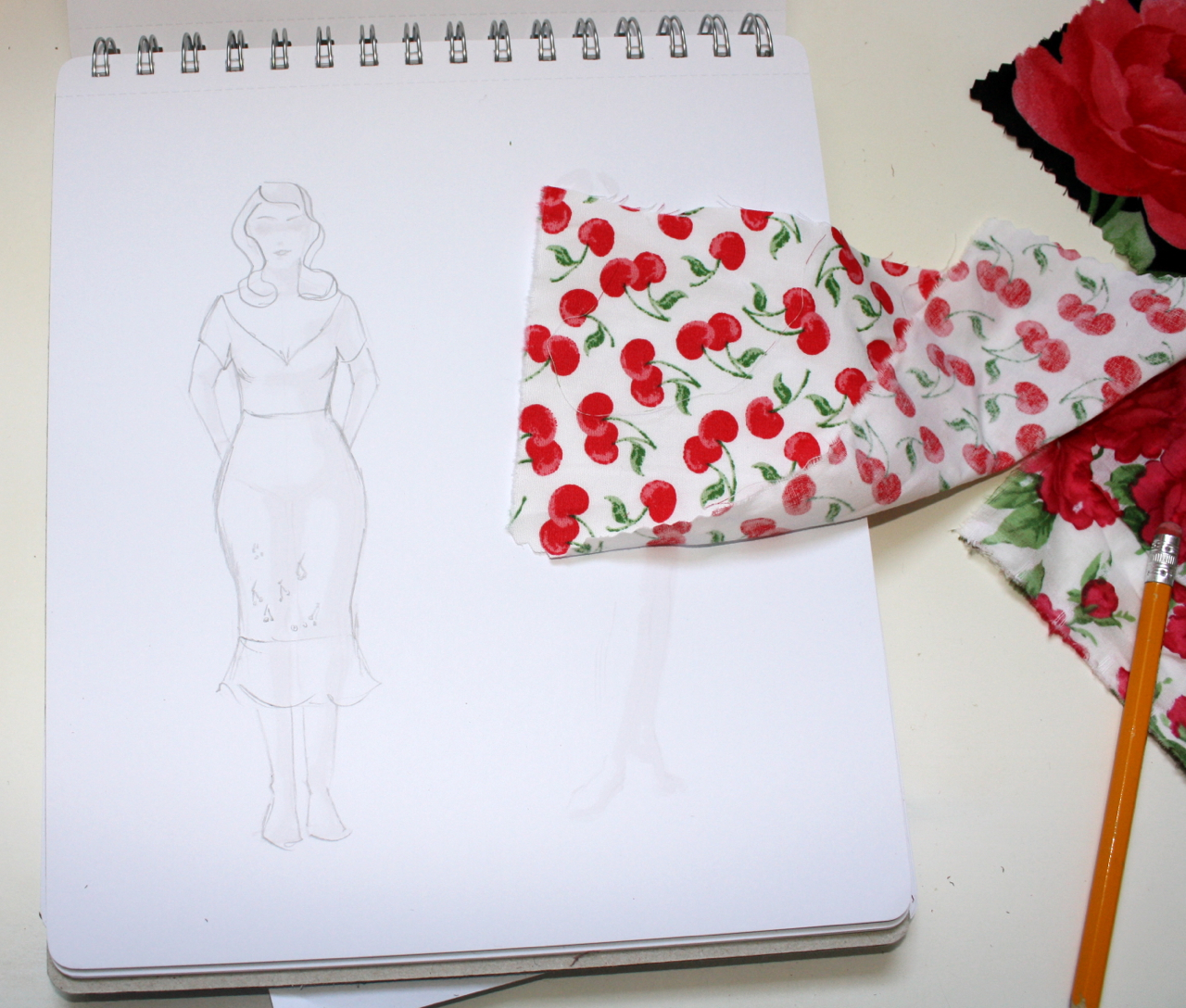 Gertie's New Blog for Better Sewing: Using Gertie's New Fashion Sketchbook