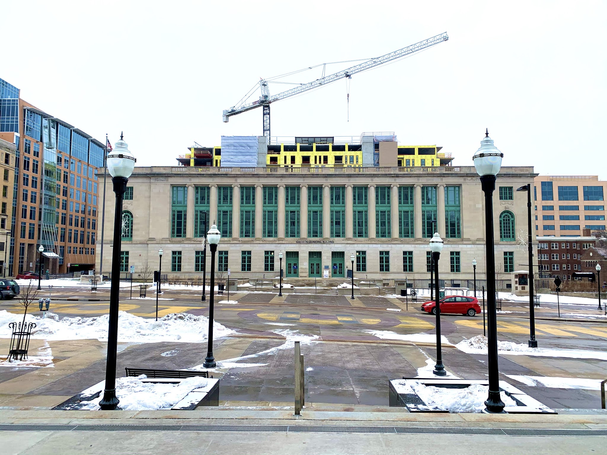 Retiring Guy's Digest Judge Doyle Square project UPDATE NoVo Apartments October site visit