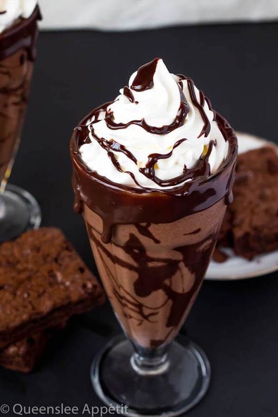 Brownie Milkshake Secret Delicious Recipes Foods