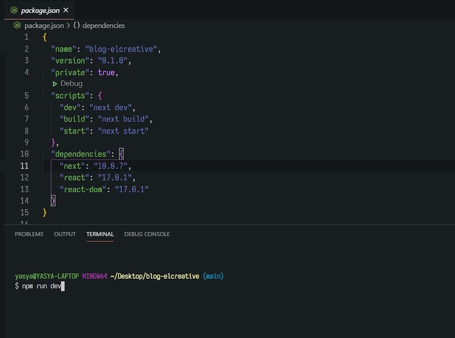 Terminal VSCode Terminal VSCode